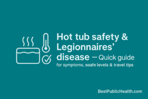 Hot tub safety and Legionnaires’ disease: quick guide