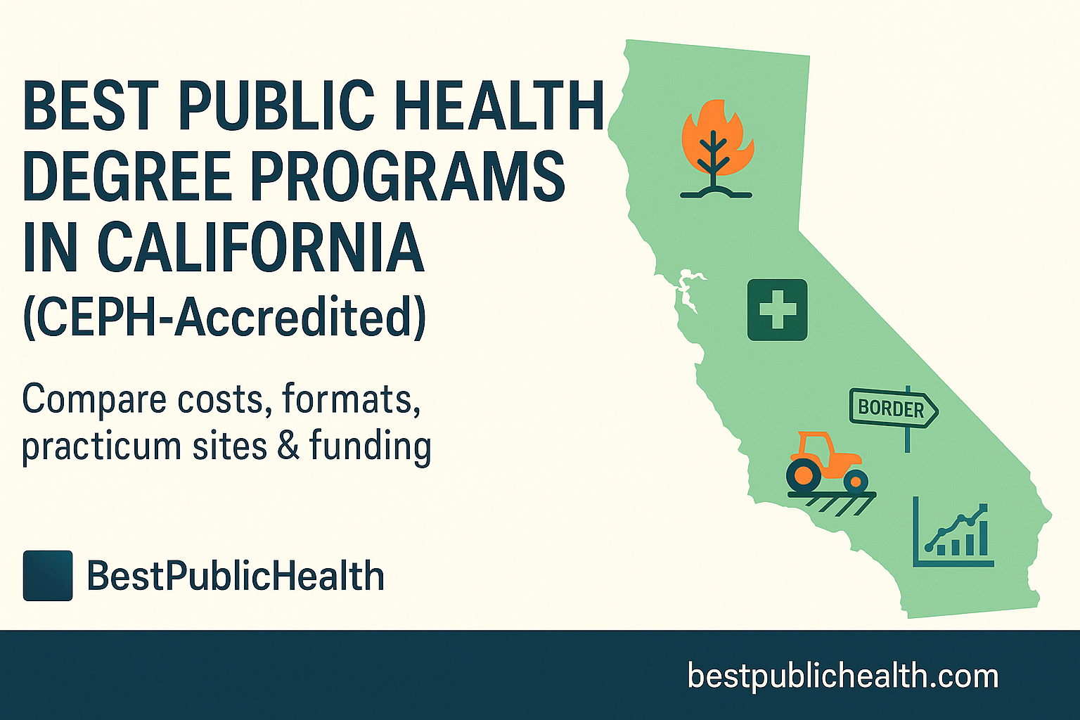 Best Public Health Programs in California (CEPH)